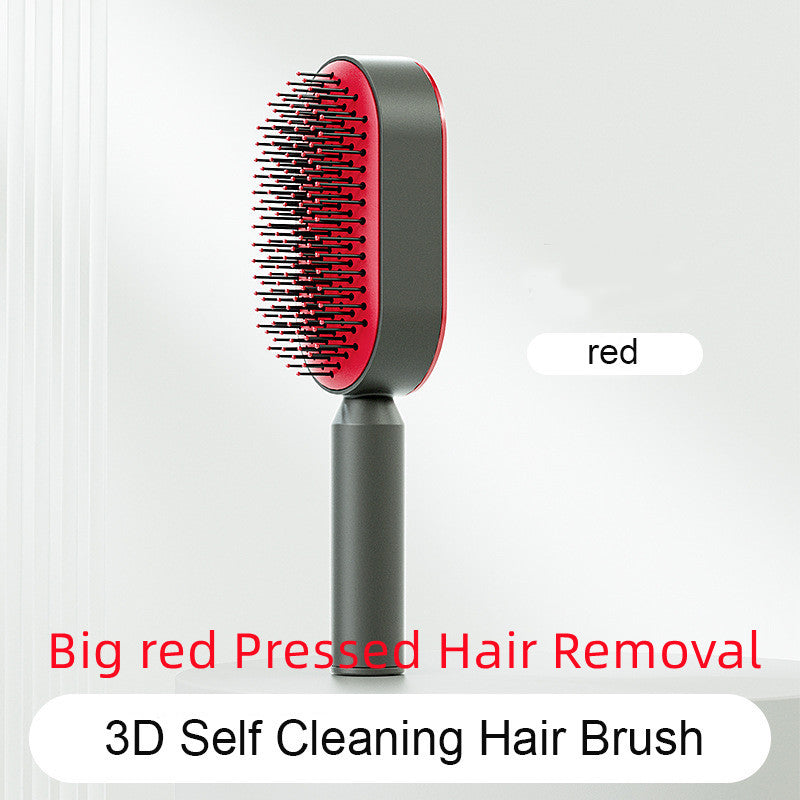 Self-Cleaning Anti-Static Hair Brush
