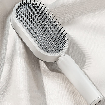 Self-Cleaning Anti-Static Hair Brush