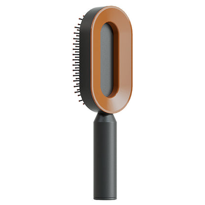 Self-Cleaning Anti-Static Hair Brush
