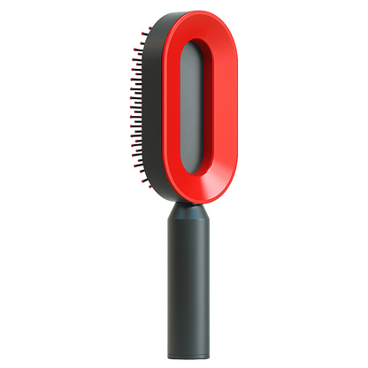 Self-Cleaning Anti-Static Hair Brush